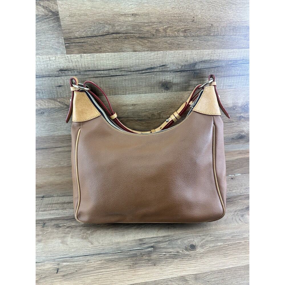Dooney & Bourke leather Rebecca Luxury Logo Hobo Shoulder Bag - Picture 3 of 9